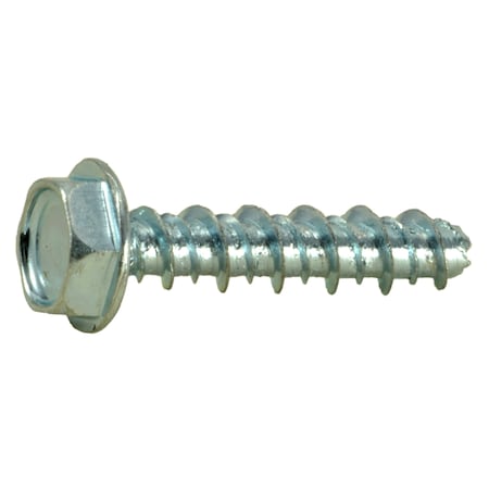 Midwest Fastener #8 x 3/4 in Hex Hex Machine Screw, Zinc Plated Steel, 40 PK 36218